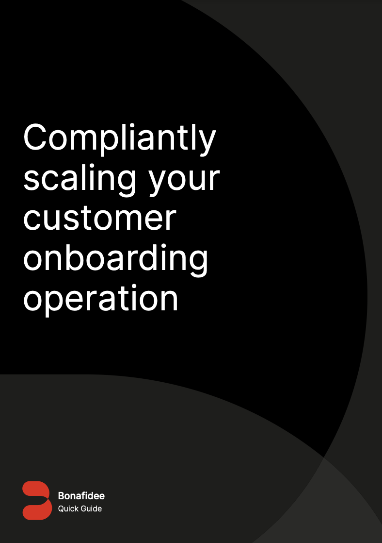 Compliantly scaling your customer onboarding operation - cove